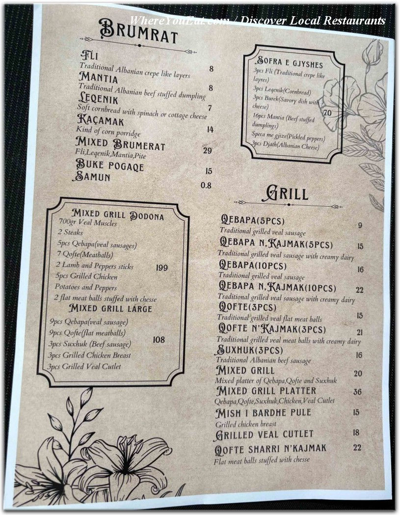 Our Foods